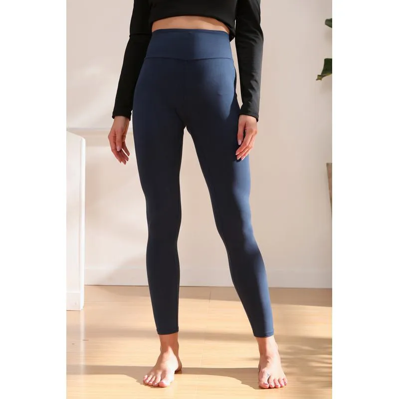 Yoga Solid Elasticity Simplicity Sports Fitness Sports Leggings